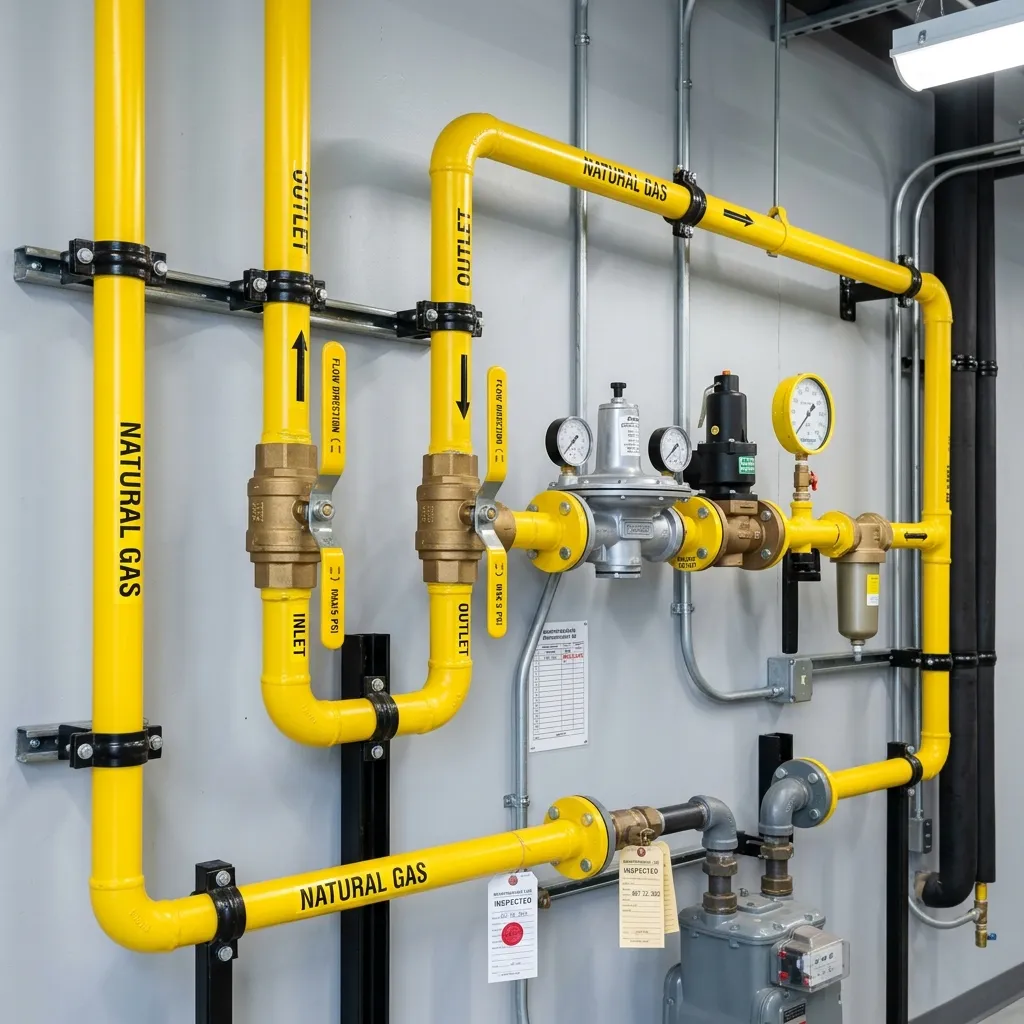 Gas Line Services Plumber in Bronte, TX